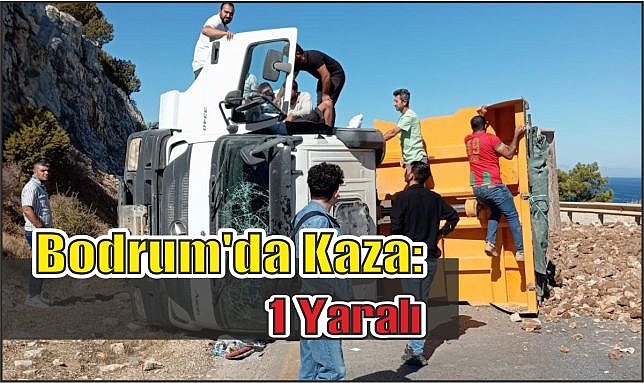 Bodrum’da Kaza: 1 Yaralı