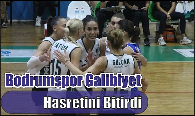 Bodrumspor Galibiyet Hasretini Bitirdi