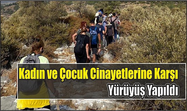 Kadın ve Çocuk Cinayetlerine Karşı Yürüyüş Yapıldı