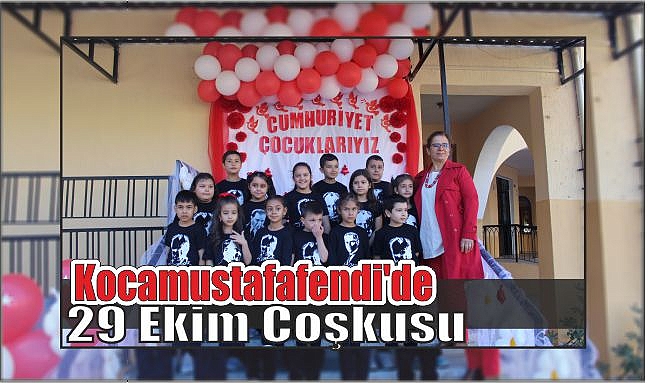 Kocamustafafendi’de 29 Ekim Coşkusu