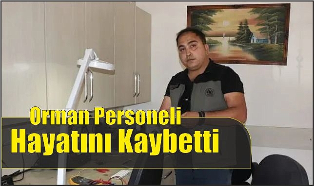 Orman Personeli Hayatını Kaybetti