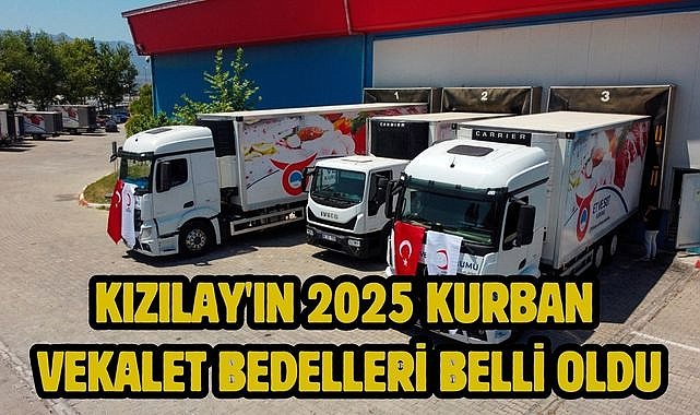 KIZILAY'IN 2025 KURBAN VEKALET BEDELLERİ BELLİ OLDU